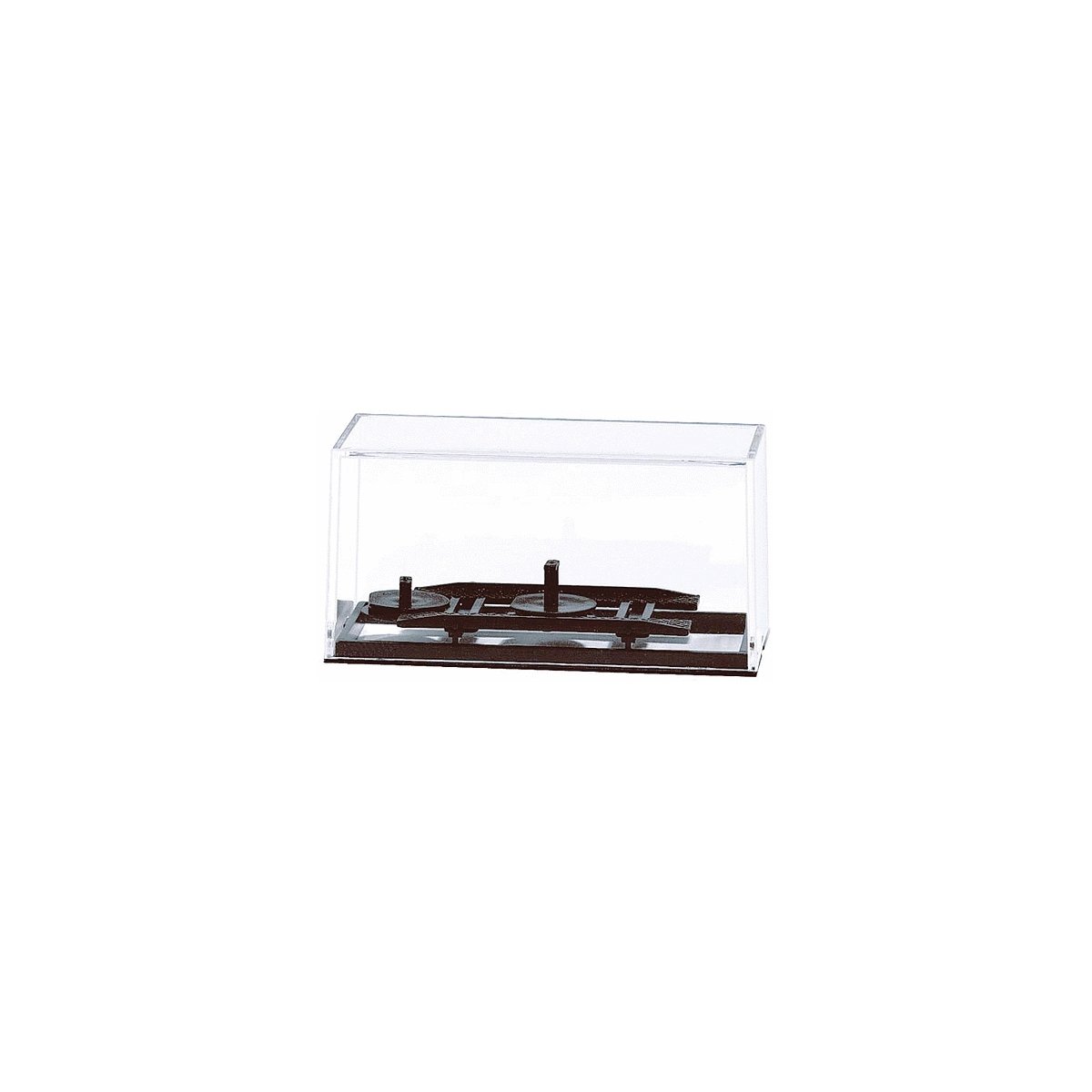 Clear Automobile Case for Smart Car Tower -- 2 x 1 x 1′ 5.1 x 2.5 x 2.5cm, All Scales, Busch Gmbh & Co Kg 49971
