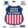 4′ Die-Cut Vinyl Stickers -- Union Pacific, All Scales, Microscale Industries Inc 20002