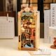 Romantic Venice DIY Book Nook Shelf Insert - Laser-Cut Wood Kit -- 3D Wooden Puzzle, All Scales, Robotime TGB08
