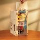 Romantic Venice DIY Book Nook Shelf Insert - Laser-Cut Wood Kit -- 3D Wooden Puzzle, All Scales, Robotime TGB08