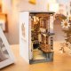 Sakura Densya Tram Book Nook Shelf Insert - Kit -- 3D Puzzle, All Scales, Robotime TGB01