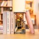 Sakura Densya Tram Book Nook Shelf Insert - Kit -- 3D Puzzle, All Scales, Robotime TGB01