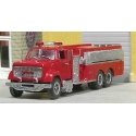 1971-1977 GMC 9500 Fire Tanker/Pumper - Resin Kit -- Unpainted, HO, SYLVAN SCALE MODELS V401