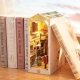 Sunshine Town Book Nook Shelf Insert - Kit -- Lighted 3D Puzzle, All Scales, Robotime TGB02
