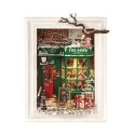 Rolife Santa′s Toy Shop DP006 -- 3-D Laser-Cut Wood Puzzle, All Scales, Robotime DP006