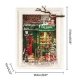 Rolife Santa′s Toy Shop DP006 -- 3-D Laser-Cut Wood Puzzle, All Scales, Robotime DP006