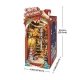 Rolife Christmas Street DIY Book Nook TGC06 -- 3-D Laser-Cut Wood Puzzle, All Scales, Robotime TGC06