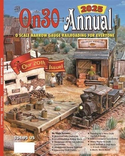 2025 On30 Annual -- Softcover, All Scales, White River Productions ON30A25