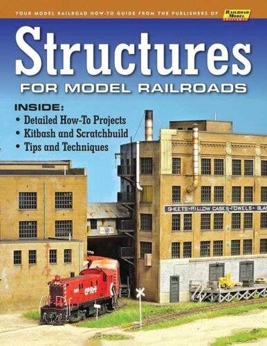 Structures for Model Railroads -- Softcover, 96 Pages, All Scales, White River Productions STMR
