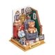 Rolife Holiday Living Room Little Warm Space DS028 -- 3-D Laser-Cut Wood Puzzle, All Scales, Robotime DS028