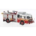 2012 Seagrave Marauder II Fire Truck - Assembed -- Fire Department of New York 318 `Brooklyn Coney Island` (red, white, yell, HO