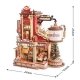 ROKR Christmas Dream Gift Factory Wooden Music Box EAB01 -- 3-D Laser-Cut Wood Puzzle, All Scales, Robotime EAB01