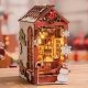 Rolife Christmas Indoor Scene DIY Book Nook TGC07 -- 3-D Laser-Cut Wood Puzzle, All Scales, Robotime TGC07
