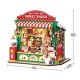 Rolife Christmas Candy Stand DS043 -- 3-D Laser-Cut Wood Puzzle, All Scales, Robotime DS043