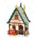 Rolife Twinkling Christmas House DS036 -- 3-D Laser-Cut Wood Puzzle, All Scales, Robotime DS036