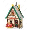 Rolife Twinkling Christmas House DS036 -- 3-D Laser-Cut Wood Puzzle, All Scales, Robotime DS036