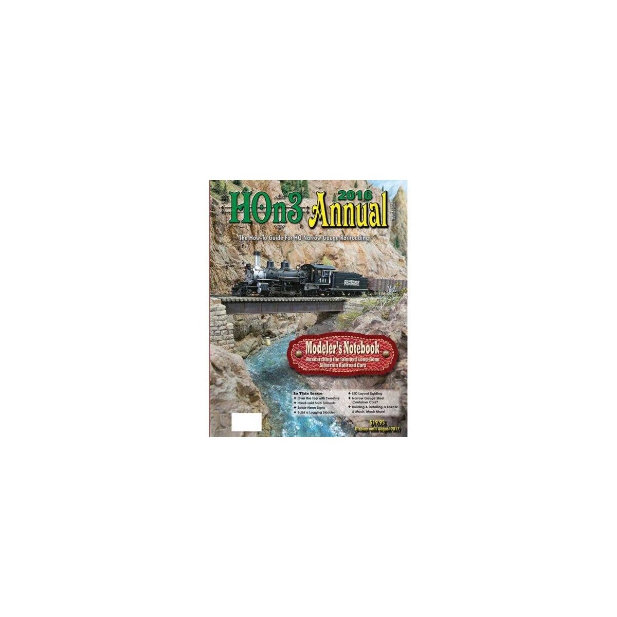 2016 HOn3 Annual -- Softcover, All Scales, White River Productions HO16