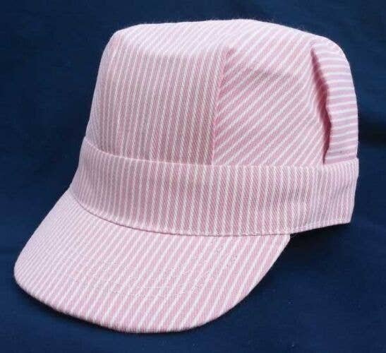 Toddler Engineer Cap -- Pink, All Scales, Brooklyn Peddler 3