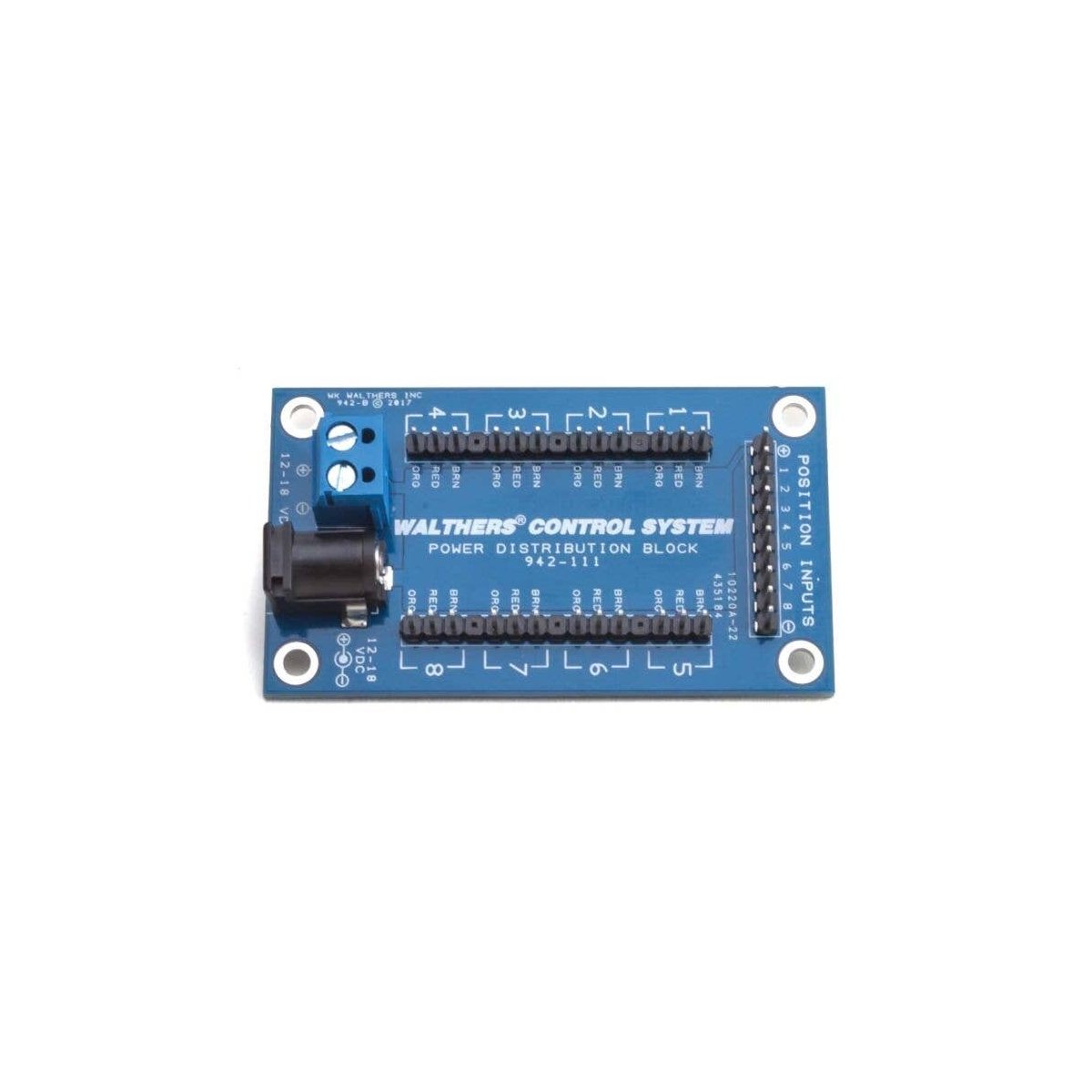 Walthers Layout Control System -- Distribution Block, All Scales, Walthers Controls 111