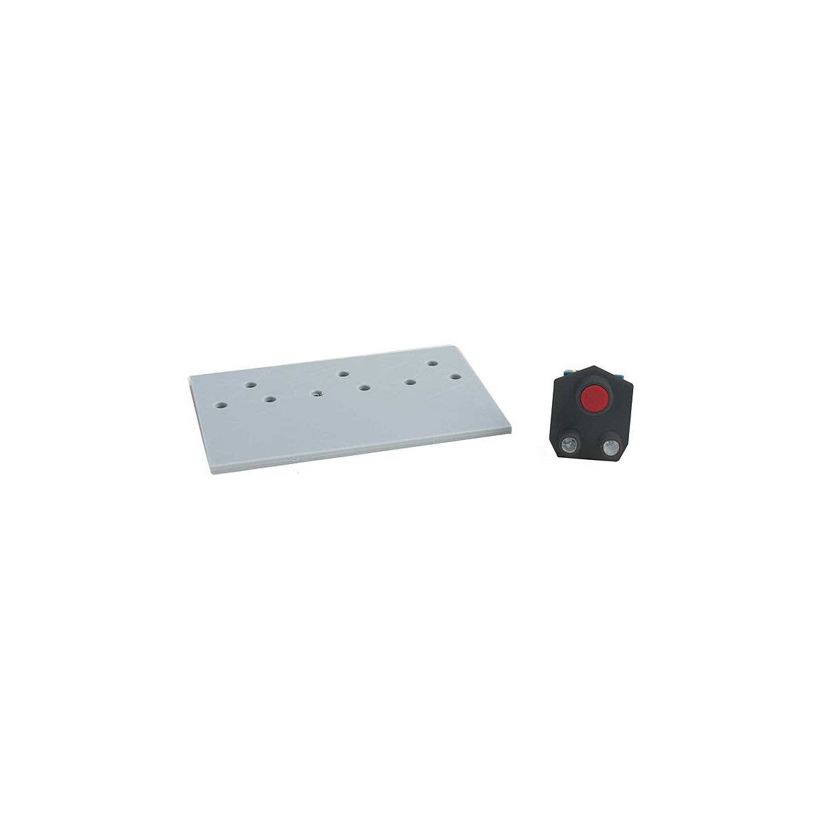 Walthers Layout Control System -- Dual LED Fascia Turnout Controller (yellow-green), All Scales, Walthers Controls 121