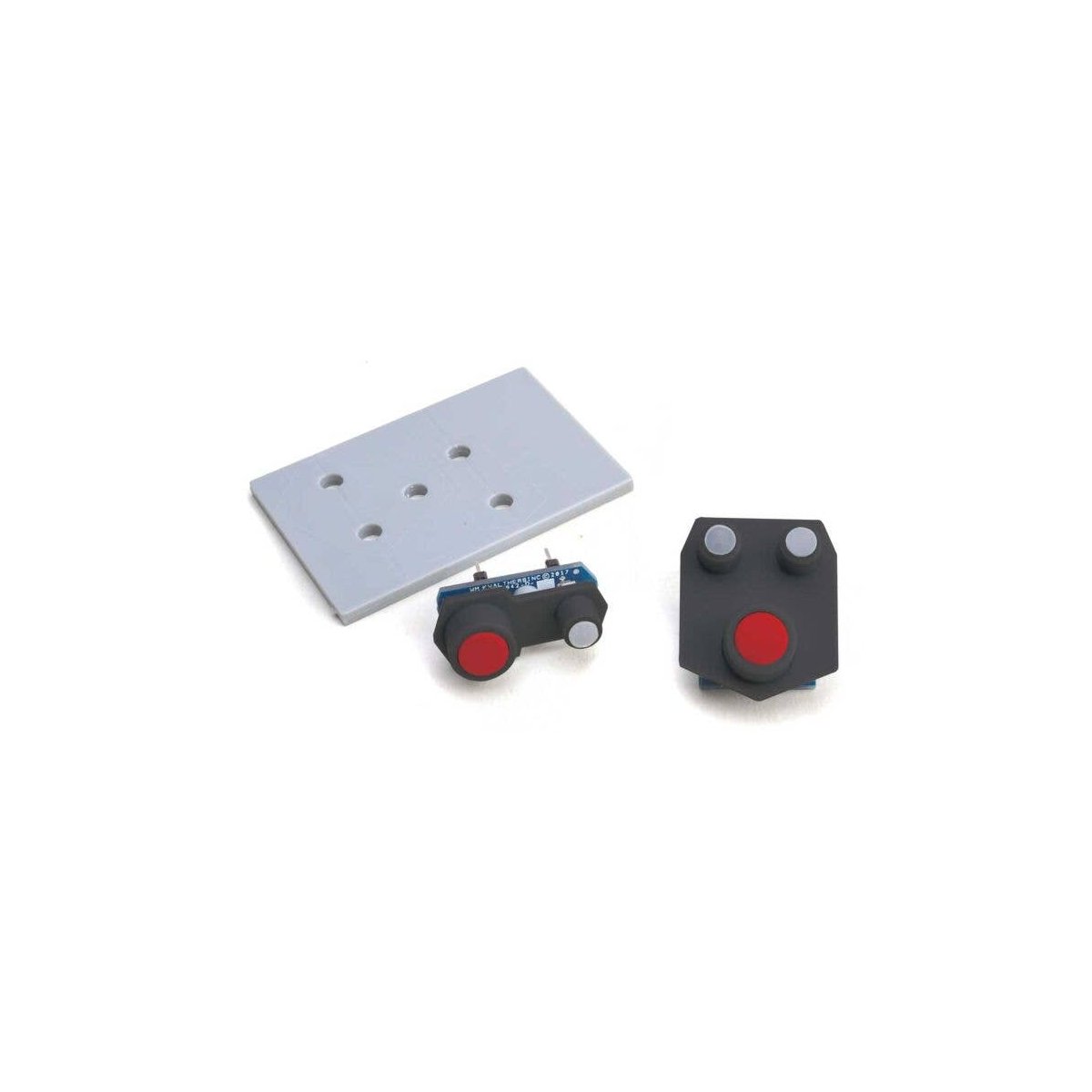 Dual-Color LED Fascia Crossover Controller - Walthers Layout Control System -- Yellow - , All Scales, Walthers Controls 122