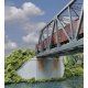 Double-Track Railroad Bridge Concrete Abutment pkg(2) -- Kit - 11-1/4 x 3-1/4 x 5-1/4′ 28.6, HO, Walthers Cornerstone 4553