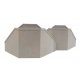 Double-Track Railroad Bridge Concrete Abutment pkg(2) -- Kit - 11-1/4 x 3-1/4 x 5-1/4′ 28.6, HO, Walthers Cornerstone 4553