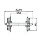 Standard wheel set -- Normradsatz -- DC-NEM - HO - Roco 40199