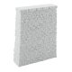 Single-Track Railroad Bridge Stone Pier - Resin Casting -- Approximate dimensions: 4-3/16 x , HO, Walthers Cornerstone 4581