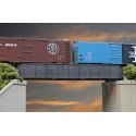 50` Single-Track Railroad Through Girder Bridge -- Kit - 6-15/16 x 2-3/8 x 1-3/32` 17.6 x 6, HO, Walthers Cornerstone 4501