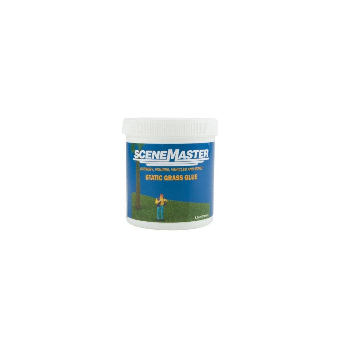 Static Grass Glue -- 8.8oz 250g, All Scales, Walthers SceneMaster 1200