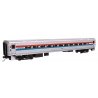85′ Horizon Fleet Coach - Ready to Run -- Amtrak(R) Phase III (Wide Stripes) 54056, HO, WalthersMainline 31013