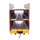89′ Flatcar w/Tri-Level Shielded Auto Rack - Ready to Run -- Erie Lackawanna 850307, TTKX Flatca, HO, WalthersMainline 8315