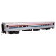 85′ Horizon Cafe/Club Food Service Car - Ready to Run -- Amtrak(R) Phase III (Wide Stripes) 53000, HO, WalthersMainline 31063