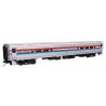 85′ Horizon Cafe/Club Food Service Car - Ready to Run -- Amtrak(R) Phase III (Wide Stripes) 53002, HO, WalthersMainline 31064