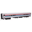 85′ Horizon Cafe/Club Food Service Car - Ready to Run -- Amtrak(R) Phase III (Wide Stripes) 53006, HO, WalthersMainline 31065