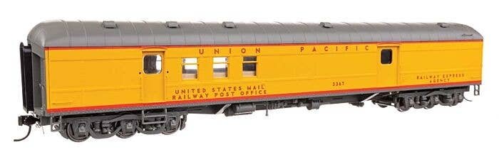 70′ Heavyweight RPO-Baggage Car w/Arched Roof - Ready to Run -- Union Pacific(R) 2267, HO, WalthersProto 17421