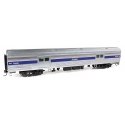 73′ Budd Baggage Car - Ready to Run -- Amtrak Phase IV (black Letterin) 1213, HO, WalthersProto 13080