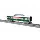 13′ Streamlined Vista Dome - 3-Rail - Ready to Run -- Christmas Spirit (silver, green, red), O, Lionel 2427920