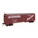 40′ Steel Boxcar with Murphy Ends - Ready to Run -- Delaware, Lackawanna & Western 47968, HO, WalthersMainline 41053