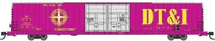 Pullman-Standard 86′ Auto Parts Double-Door Boxcar - Ready to Run -- Detroit, Toledo & Ironton 2689, N, Bluford Shops 86760