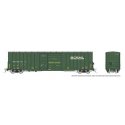 Trenton Works 6637 Cubic Foot Combination-Door Boxcar - Ready to Run -- BC Rail Random from , HO, Rapido Trains Inc 191004A
