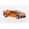 2020 Chevrolet Corvette (C8) Stingray - Assembled -- Orange, Black, HO, Brekina Automodelle PCX870675