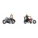 Rockers on Motorbikes -- pkg(2), N, Noch Gmbh & Co 36906