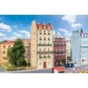 Six-Story Townhouse -- Kit - 4-1/8 x 4-3/8 x 10-9/16′ 10.5 x 11.1 x 26.8cm, HO, Faller Gmbh 130712