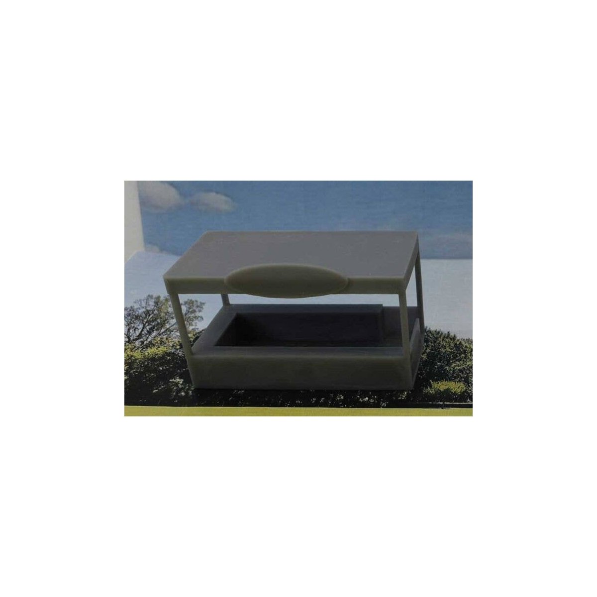 18′ Concession Stand -- 3D Printed Kit - Unpainted, N, Phoenix Precision Models 30815