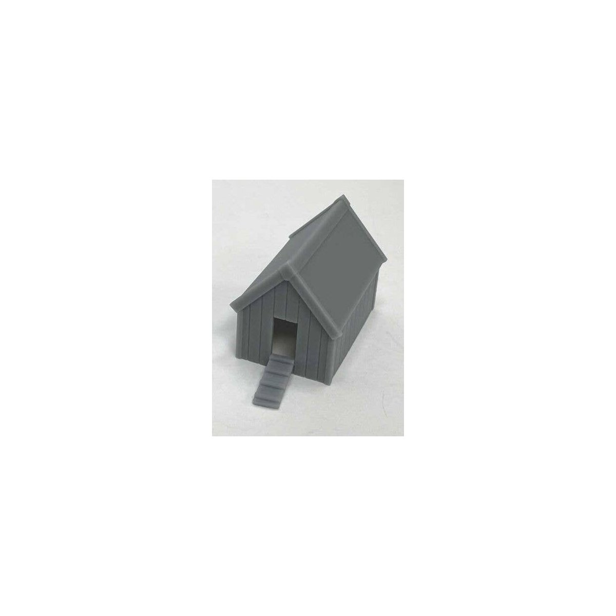 Chicken Coop with Ramp -- 3D Printed Kit - Unpainted, HO, Phoenix Precision Models 31640