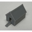 Chicken Coop with Ramp -- 3D Printed Kit - Unpainted, S, Phoenix Precision Models 32640