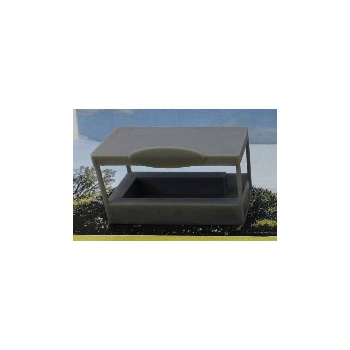 10′ Concession Stand -- 3D Printed Kit - Unpainted, O, Phoenix Precision Models 33815