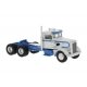 1955 Peterbilt 281 Semi Tractor Only - Assembled -- White, Blue, HO, Brekina Automodelle 85761